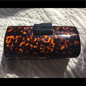 J. Crew Tortoise Shell Clutch
